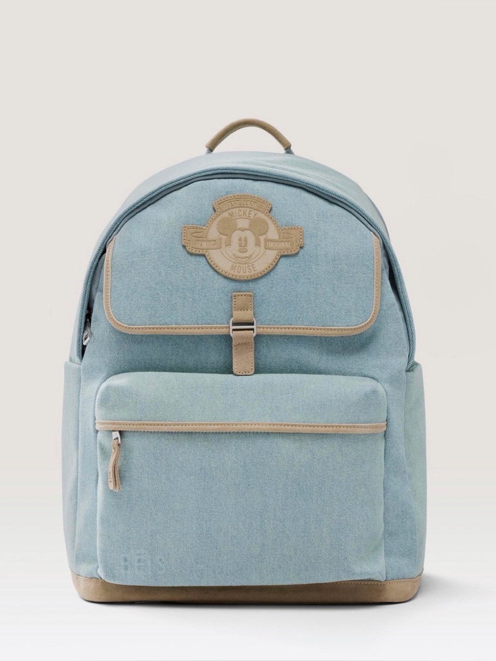 NEW BÉIS The Disney Backpack in Blue Jeans